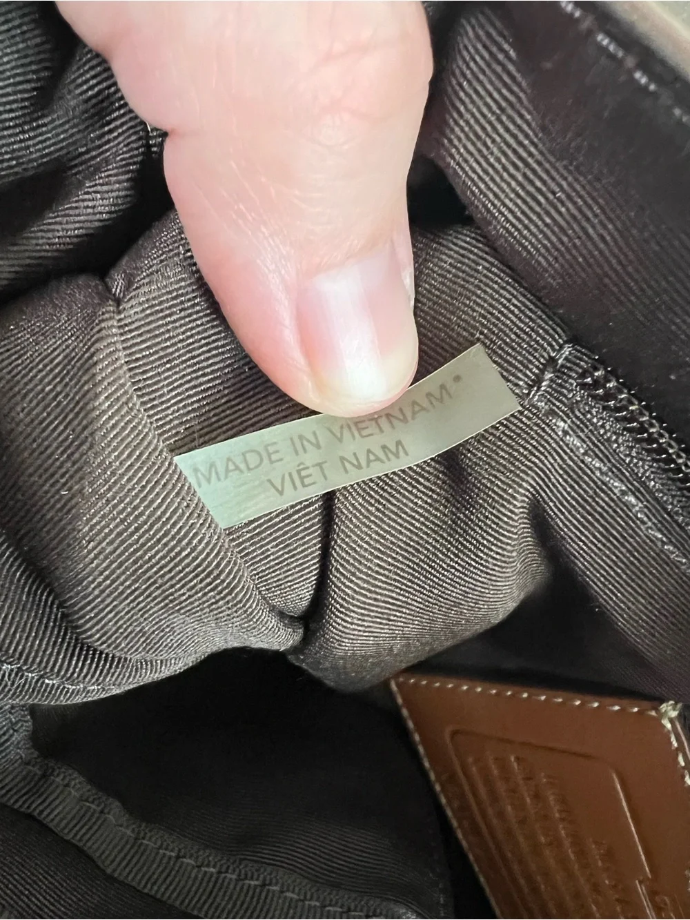 Coach F70655 Leather Messenger Bag Brown Laptop Crossbody Commuter VGUC